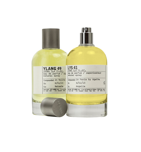 Le Labo's Ylang 49 and Lys 41 eau de parfum 
